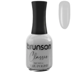 Brunson Classic Nail Polish - French Silver 18ml - BCP006