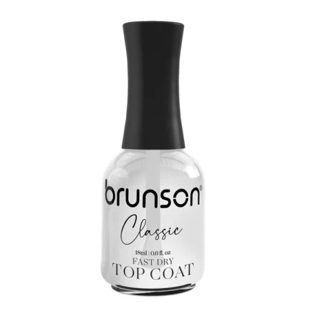 Brunson Classic Fast Dry Top Coat -18ml BCPGTC